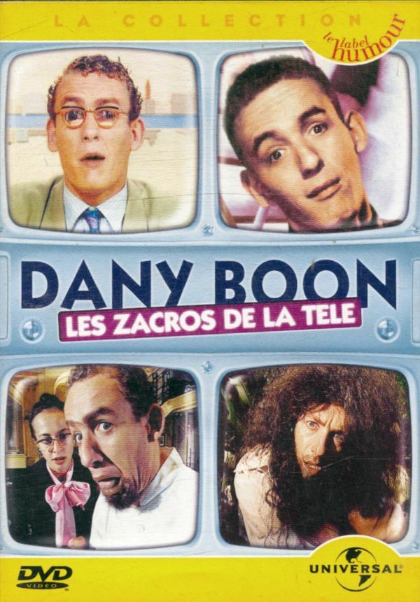 Livrenpoche : Dany Boon : Les Zacros de la télé - Christian Auxemery - DVD
