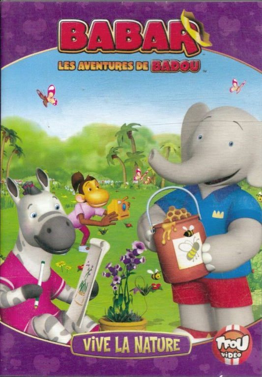 Livrenpoche : Babar-Les Aventures de Badou-Vive la Nature - Mike Fallows - DVD