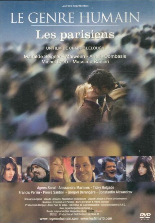 Le Genre Humain-Les parisiens - Claude Lelouch - DVD
