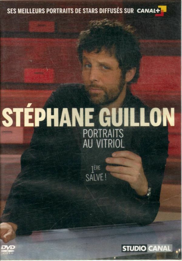 Livrenpoche : Guillon, Stéphane-Portraits au vitriol-1ère Salve - Mike Gunther, Tristan Carné, Pascal Rétif, Frank Broqua, David Montagne - DVD