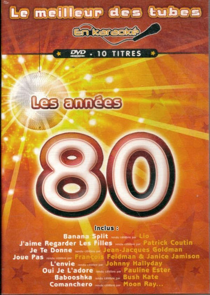 Livrenpoche : Le Meilleur des Tubes en karaoké-Les années 80 vol.1 -  - DVD