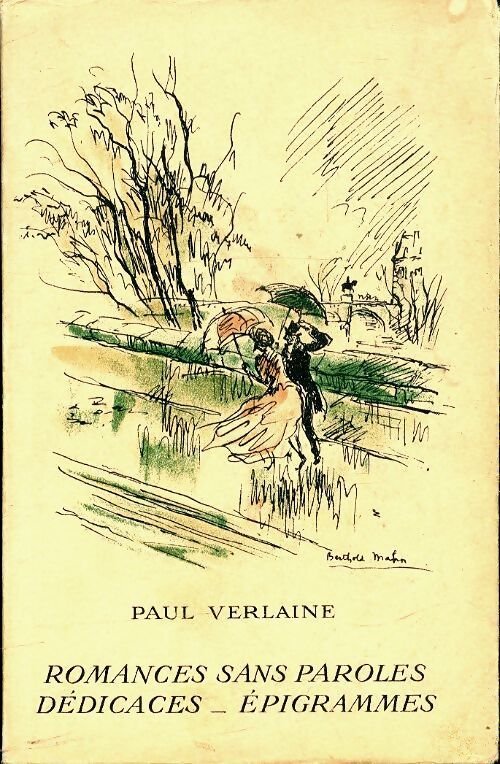 Romances sans paroles / Dédicaces / Epigrammes - Paul Verlaine - Livre