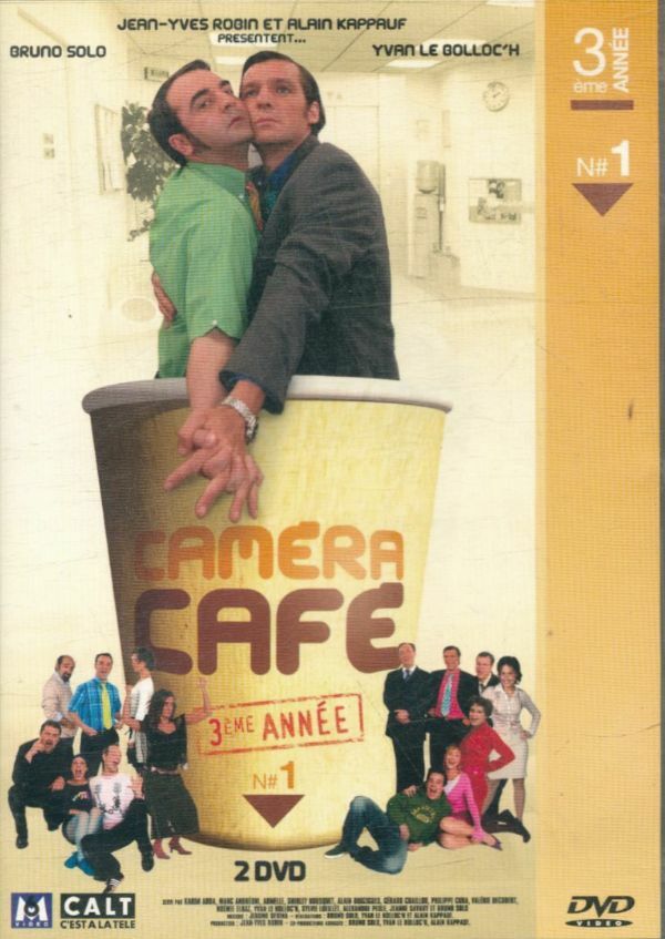 Livrenpoche : Caméra Café : 3e année - Vol.1(2 DVD) - Jean-Pierre Devilliers, Mathias Ledoux, Raynal Pellicier - DVD