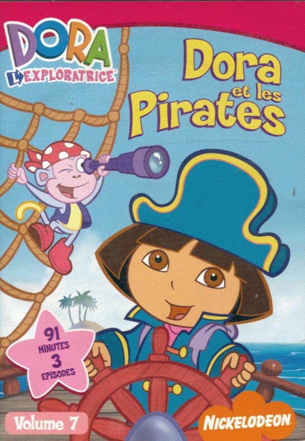 Livrenpoche : Dora l'exploratrice, Vol.7 : Dora et les pirates - XXX - DVD