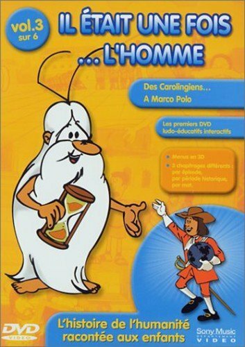 Livrenpoche : Il était une fois... L'Homme - Vol.3 : Des Carolingiens... à Marco Polo - Albert Barillé - DVD