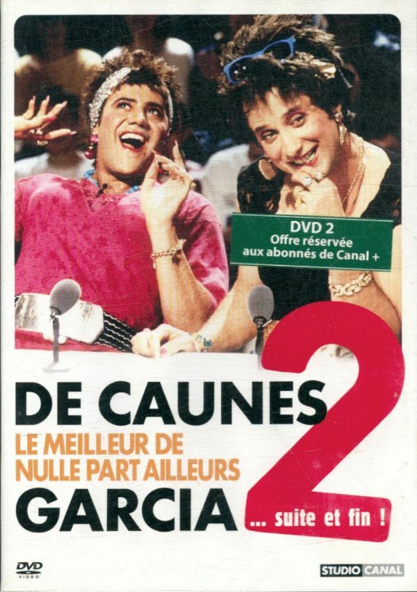 Livrenpoche : De Caunes Garcia : Le meilleur de Nulle part ailleurs 2 - XXX - DVD