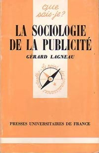 Livrenpoche : La sociologie de la publicité - Gérard Lagneau - Livre