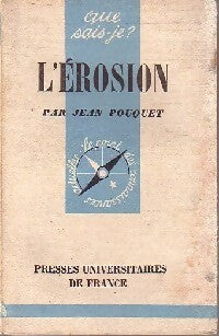 Livrenpoche : L'érosion des sols - Jean Pouquet - Livre