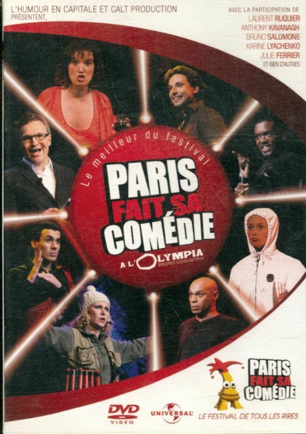 Livrenpoche : Paris fait sa comédie à l'Olympia - XXX - DVD
