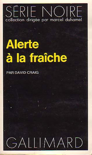 Livrenpoche : Alerte à la fraîche - David Craig - Livre