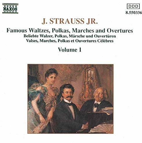 Livrenpoche : Strauss jr, J.: Waltzes, Polkas, Marches and Overtures, Vol. 1 - Slovak Radio Symphony Orchestra - CD