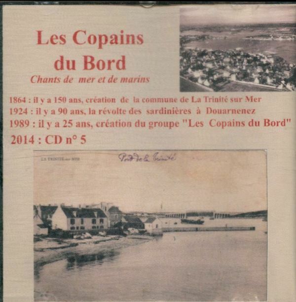 Chants de mer et de marins CD 5 - Les copains du bord - CD