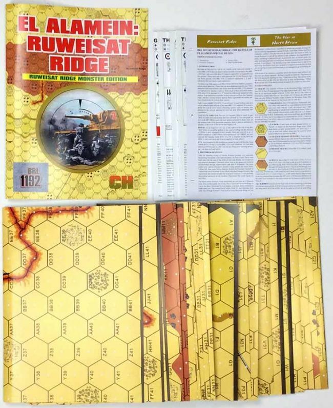Livrenpoche : Expansion - El Alamein, Ruweisat Ridge Monster Edition -  - jeuSociete