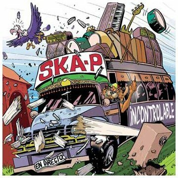 Livrenpoche : Incontrolable (CD+DVD) - Ska-P - CD