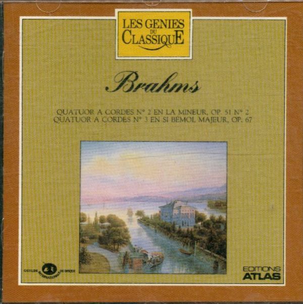 Livrenpoche : Brahms: quatuors 1 et 2 -  - CD