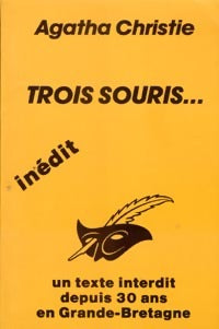 Livrenpoche : Trois souris... - Agatha Christie - Livre