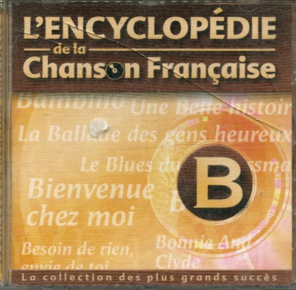 Livrenpoche : L'encyclopédie de la chanson française B -  - CD