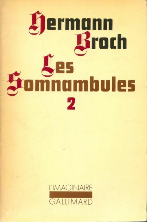 Livrenpoche : Les somnambules Tome II - Hermann Broch - Livre