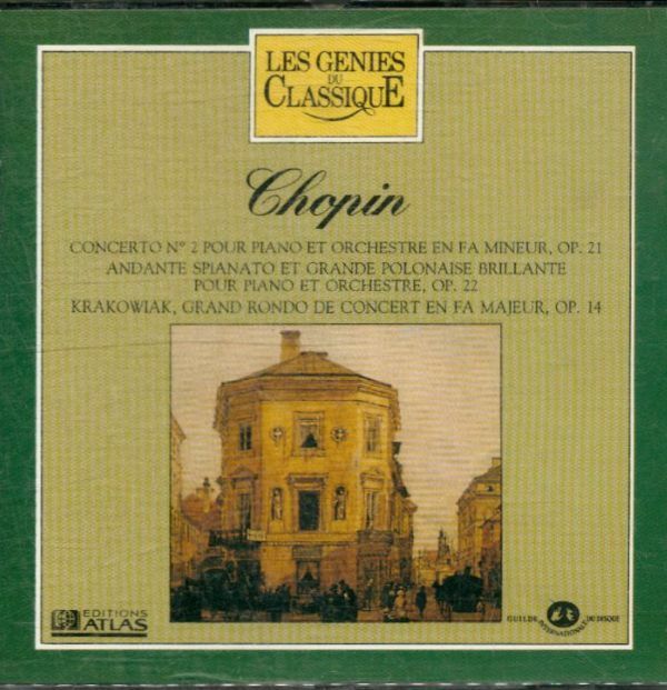Livrenpoche : Les génies du classique Chopin - Artistes Divers - CD