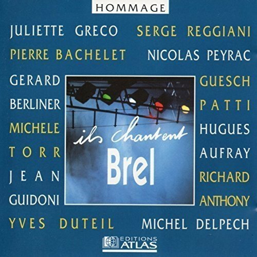 Livrenpoche : Ils chantent Jacques Brel - Juliette Greco, Serge Reggiani... - CD
