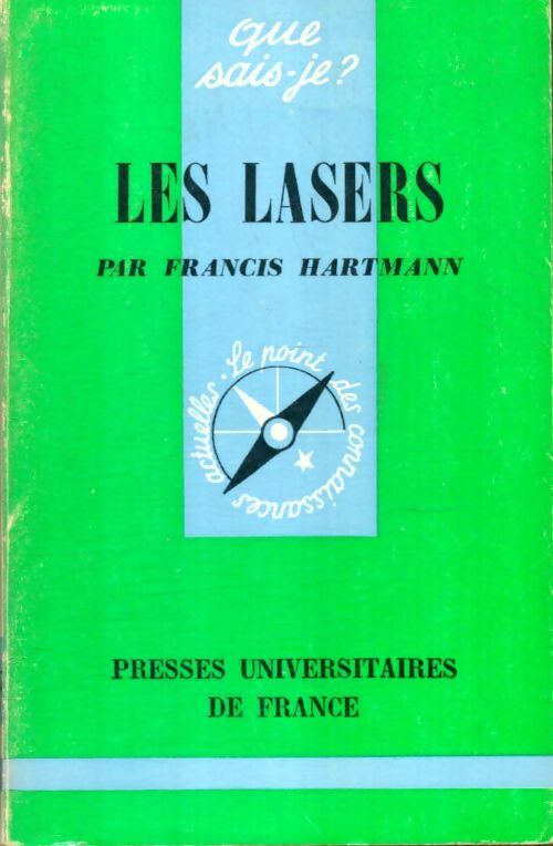 Livrenpoche : Les lasers - Francis Hartmann - Livre