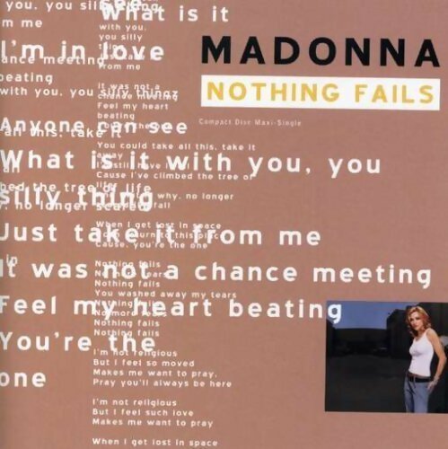 Nothing fails - Madonna - CD