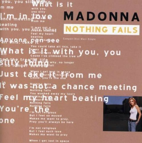 Livrenpoche : Nothing fails - Madonna - CD