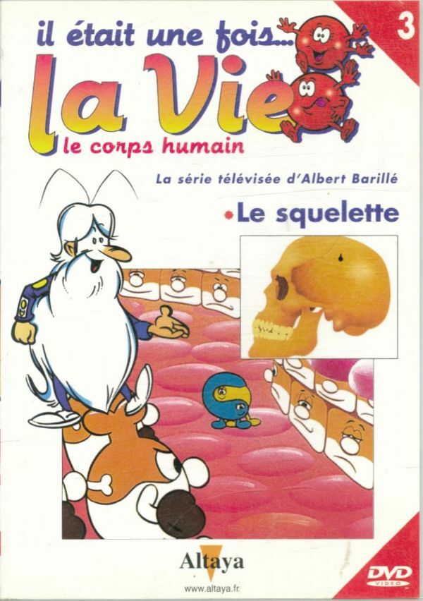 Livrenpoche : Il était une fois la vie: le corps humain - le squelette - XXX - DVD