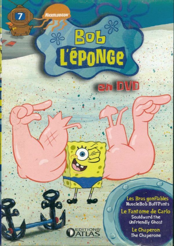 Livrenpoche : Bob l'éponge vol 7 - Edition Atlas - XXX - DVD