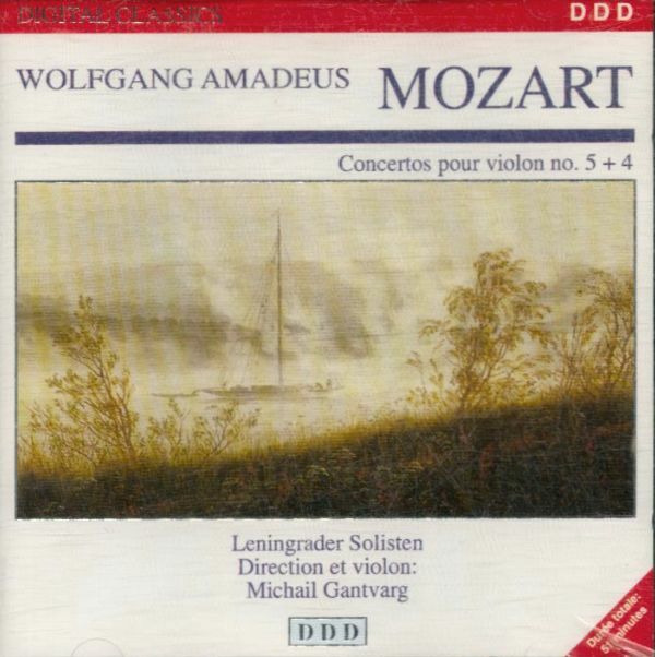 Livrenpoche : Mozart: Concertos pour violon no.5+4 -  - CD