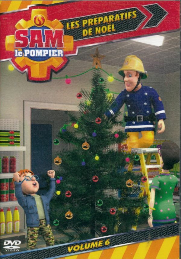 Livrenpoche : Sam Le Pompier 6 : Les préparatifs de Noël - Dave Gingell, Dave Jones, Rob Lee - DVD