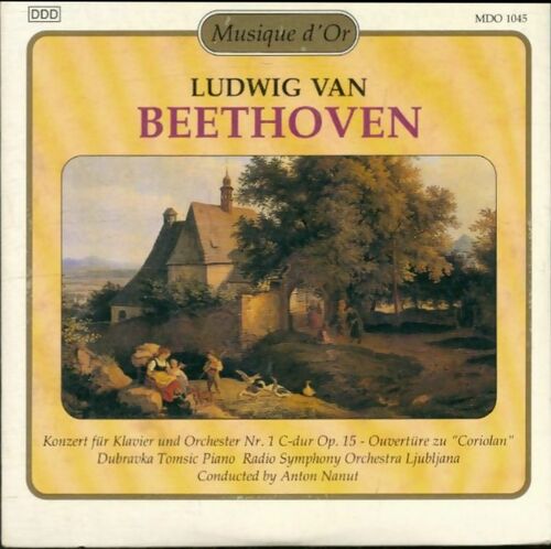 Beethoven : Concerto pour piano et orchestre n°1 en ut majeur, op 15 - Radio Symphony Orchestra Ljubljana - CD