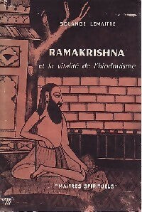 Livrenpoche : Râmakrishna et la vitalité de l'hindouisme - Solange Lemaître - Livre