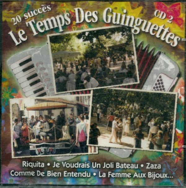 Livrenpoche : Le temps des Guinguettes - Compilation - CD