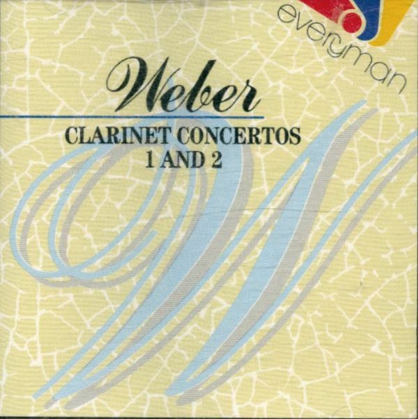 Livrenpoche : Weber: clarinet concertos 1 et 2 - Radio Luxembourg Orchestra - CD