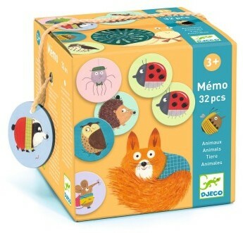 Livrenpoche : Memo Animaux - 32 pcs -  - jeuSociete