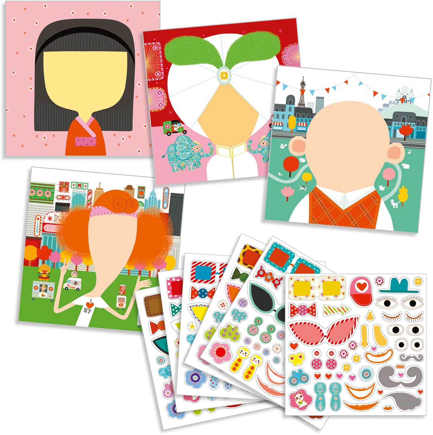 Livrenpoche : Tous différents - Stickers -  - jeuSociete