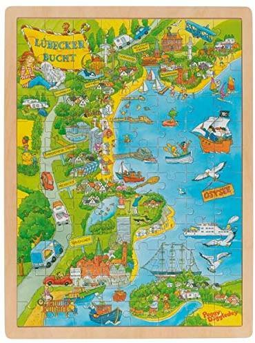 Livrenpoche : Puzzle Peggy dans la baie de Lübeck -  - jeuSociete