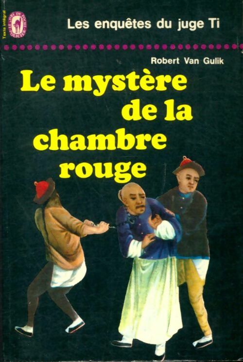 Livrenpoche : Le mystère de la chambre rouge - Robert Van Gulik - Livre