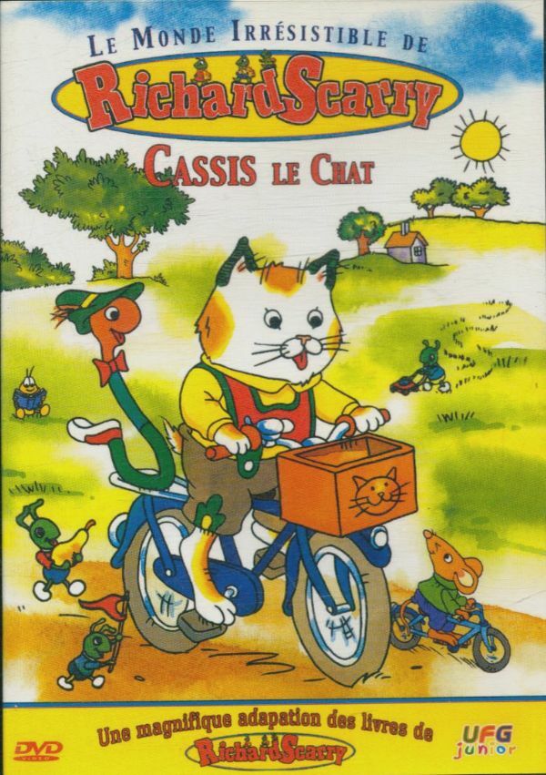 Livrenpoche : Richard Scarry : Cassis le Chat - Greg Bailey - DVD
