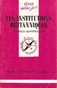 Livrenpoche : Les Institutions britanniques - Patricia Kinder-Gest - Livre