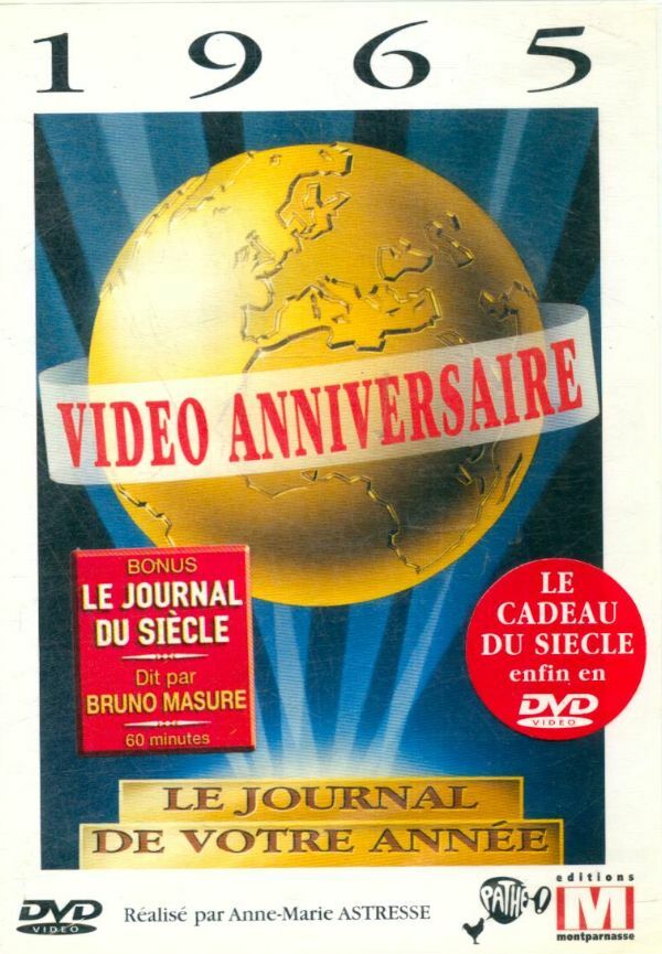 Livrenpoche : Video Anniversaire-1965 - Anne-Marie Astresse - DVD