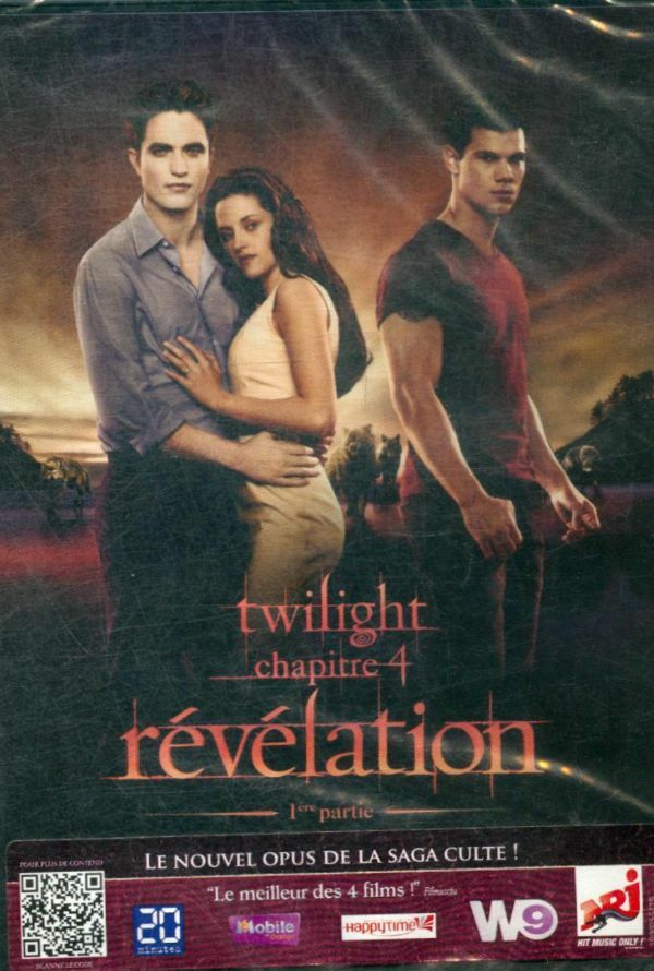 Livrenpoche : Twilight - Chapitre 4 : Révélation, 1e partie - Bill Condon - DVD