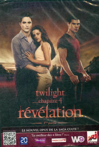 Livrenpoche : Twilight - Chapitre 4 : Révélation, 1e partie - Bill Condon - DVD