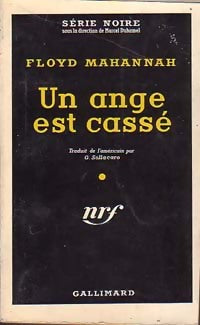 Livrenpoche : Un ange est cassé - Floyd Mahannah - Livre