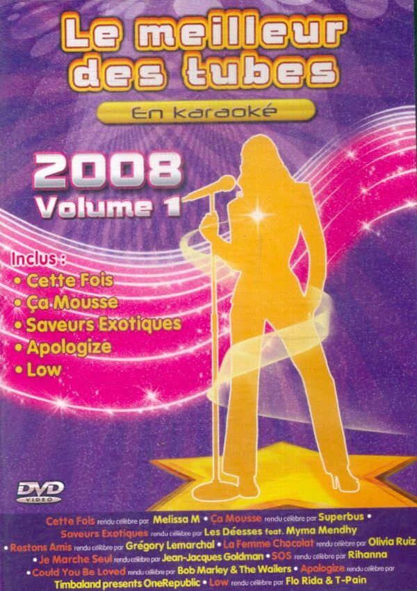 Livrenpoche : Le Meilleur des Tubes en karaoké 2008-Vol. 1 - XXX - DVD