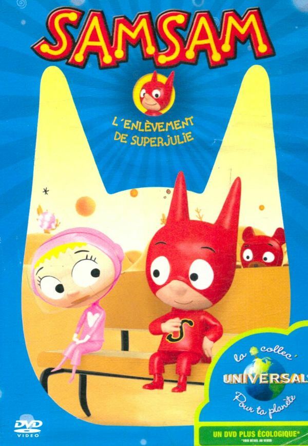 Livrenpoche : SamSam-4-L'enlèvement de SuperJulie - Clément Révérend - DVD