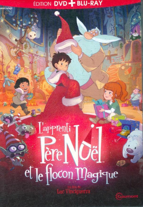 Livrenpoche : L'Apprenti Père Noël et le flocon magique - Luc Vinciguerra - DVD
