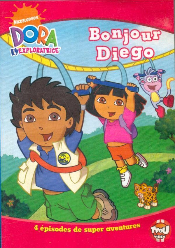 Livrenpoche : Dora l'exploratrice-Vol. 4 : Bonjour Diego - XXX - DVD