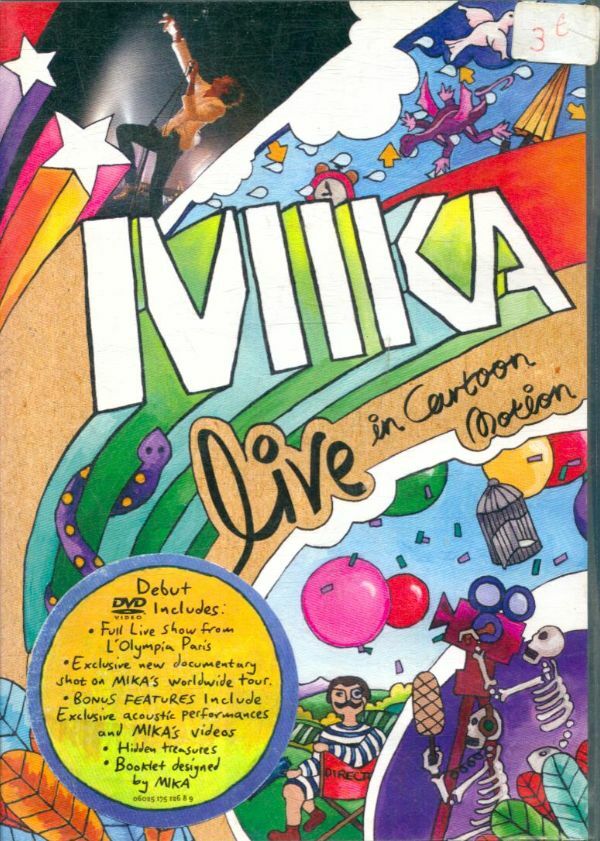Livrenpoche : MIKA- Live In Cartoon Motion - XXX - DVD